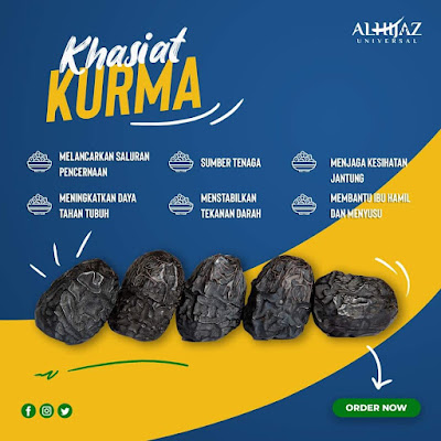 Senarai Khasiat Kurma